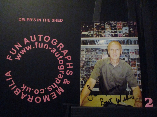 Ian Hanmore Authentic Autographed 6x4 Our Facing Photograph (2)