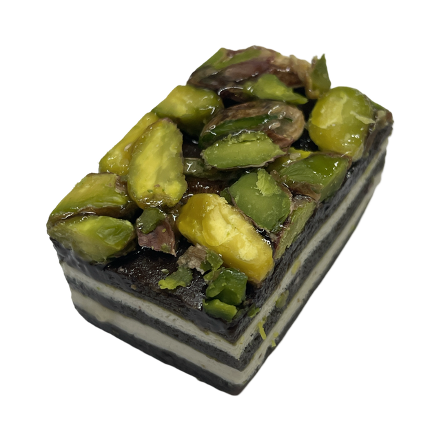 marzipan mit pistazien und schokolade