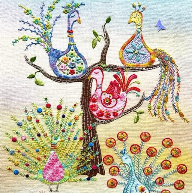 Summer Plumage Embroidery Kit