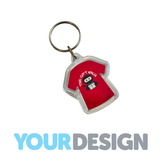 Promotional Keyrings - Shirt Shape 