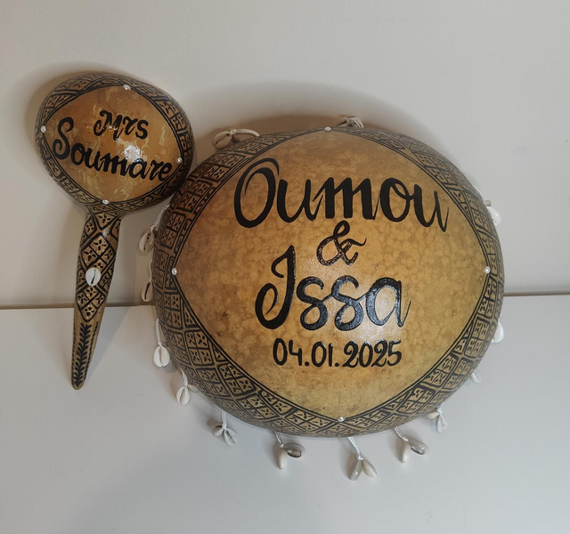 Calebasse/louche Ethnique 