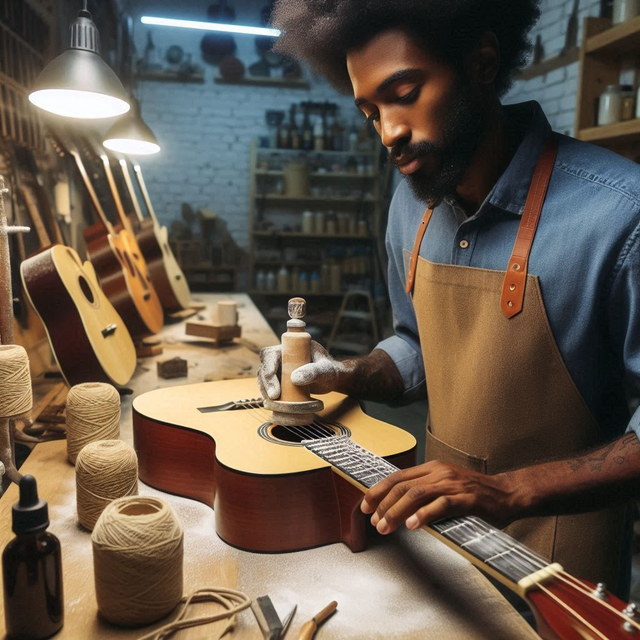POLIMENTO EM PINTURA DE VIOLÃO