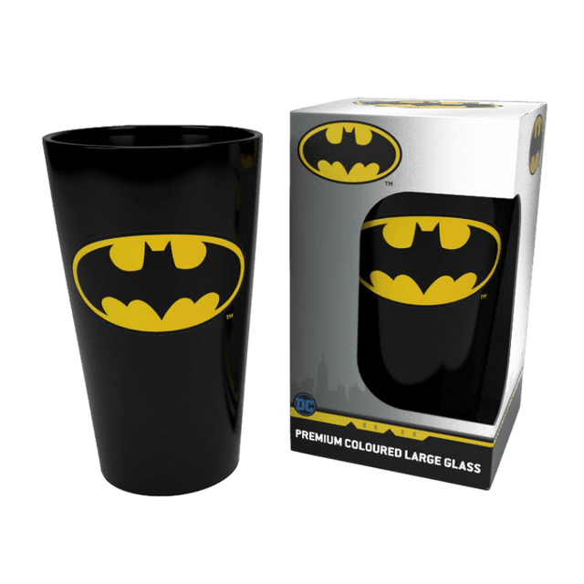 DC Comics: Batman Logo 400ml Glass