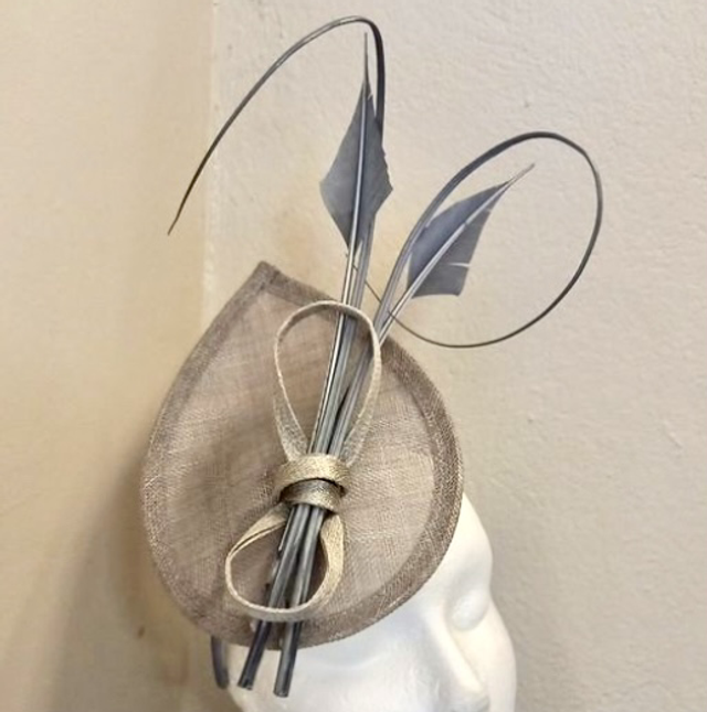 🤍Silver shadow headpiece 