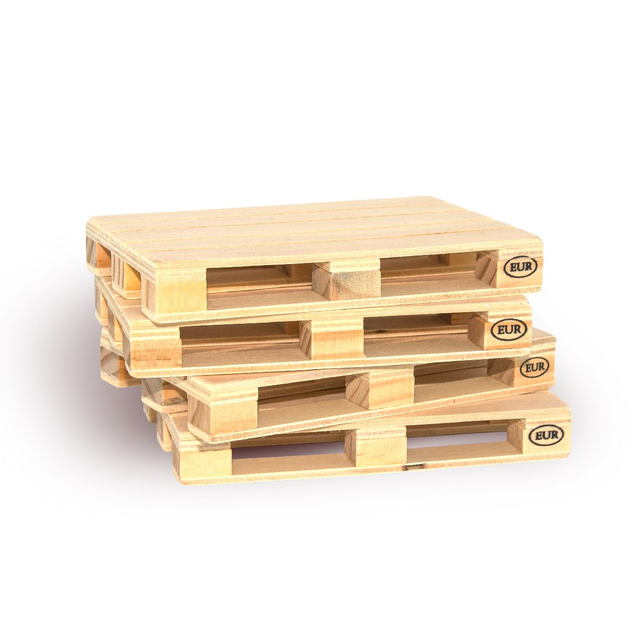 Europalette, 1200 x 800 x 144 mm, neu, EPAL-Gütebrandzeichen - Gratis Versand