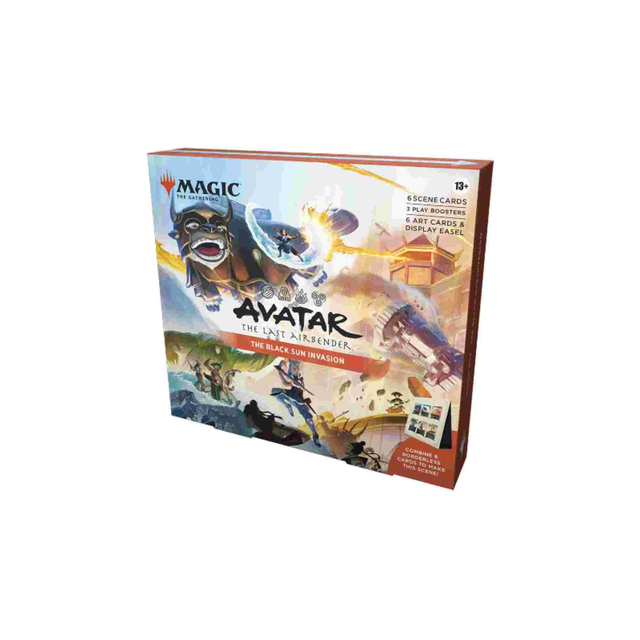 Avatar ENGLISH The Last Airbender Scene Box The Black Sun Invasion ENG - Magic Inglese