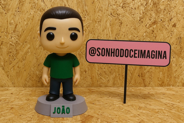 Funko Pop Único e Personalizado