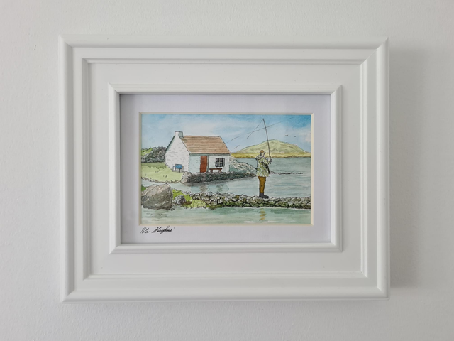 Screebe House, Connemara 6 Inch X 4 Inch