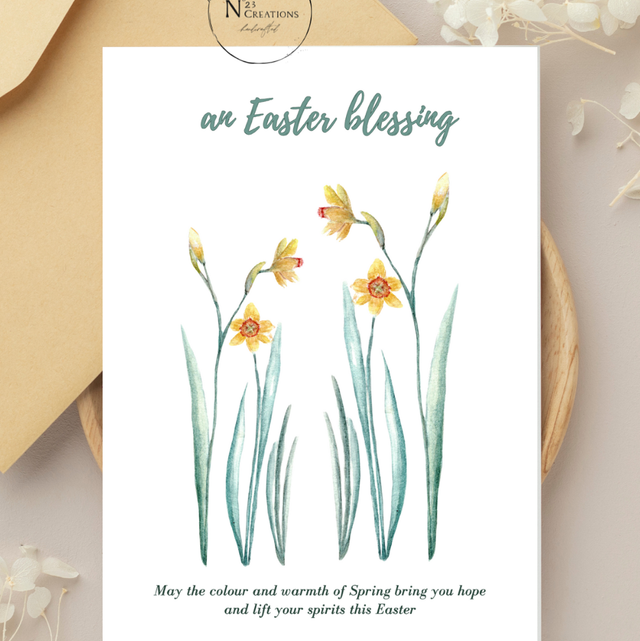 Easter Blessing Card