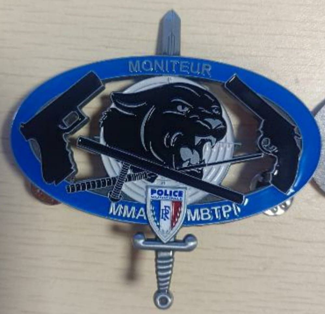 Insigne métallique MMA &amp; MBTPI