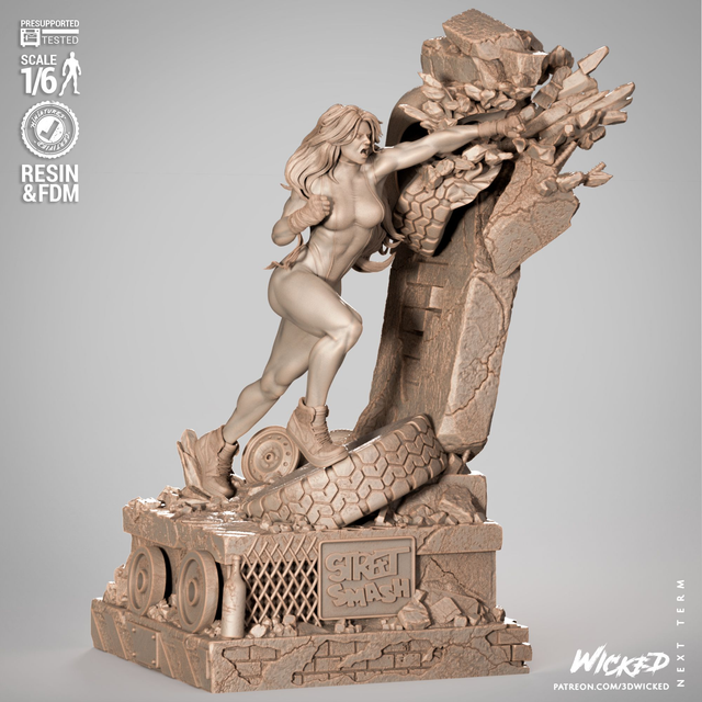 STATUE SHE HULK série Comics