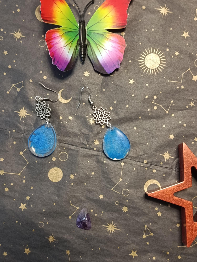 Boucles d’oreilles « Goutte d’Éveil »