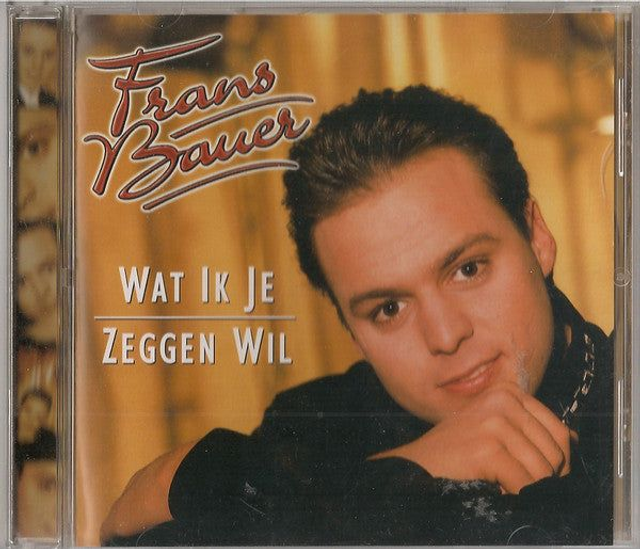 Frans Bauer - Wat Ik Je Zeggen Wil (CD)