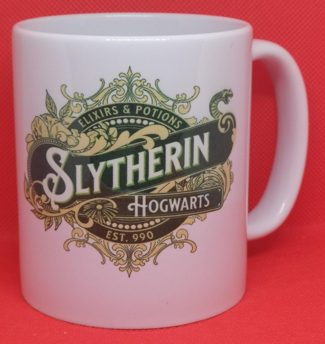 Custom Unofficial Printed Harry Potter Slytherin Elixirs &amp; Potions 11oz Mug. 