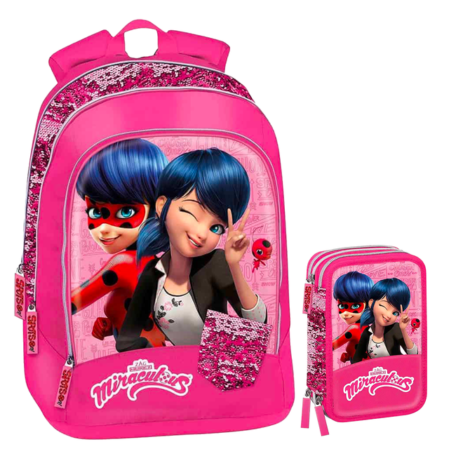 Schoolpack Advanced Miraculous (Zaino + Astuccio) 