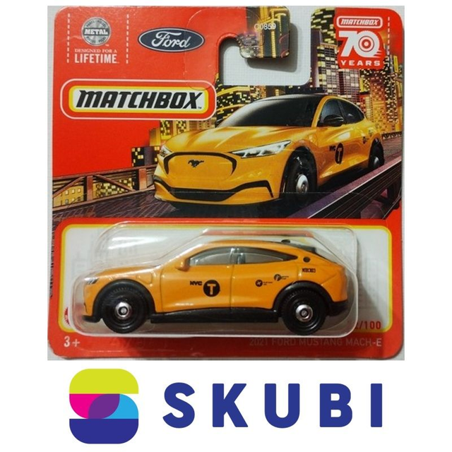 2021 FORD MUSTANG MACH-E - MATCHBOX 70 YEARS - 22/100