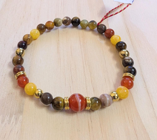 Mix Agathe  Botswana et oeil de tigre 