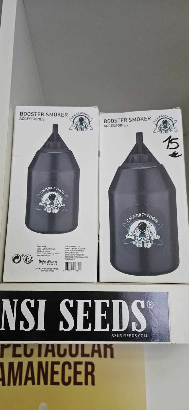 Booster smoker champ high