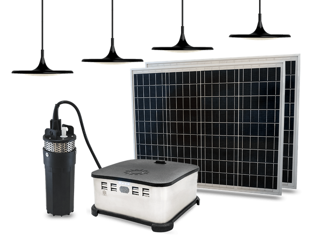 Kit pompe à eau solaire