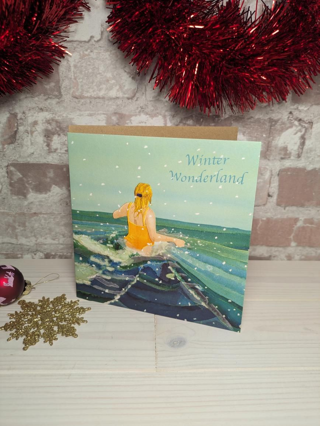Christmas Cards - Wild Swimmers by Windsock Press