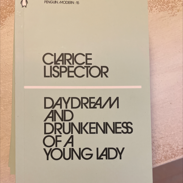 Daydream And The Drunkenness Of A Lady – Clarice Lispector