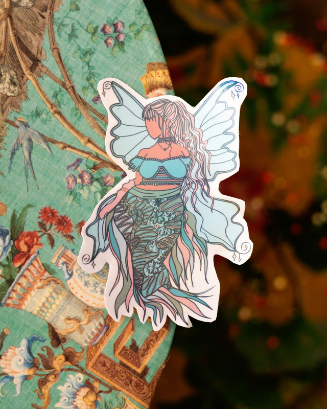 Sticker "Blue Fairy" (non holographique)