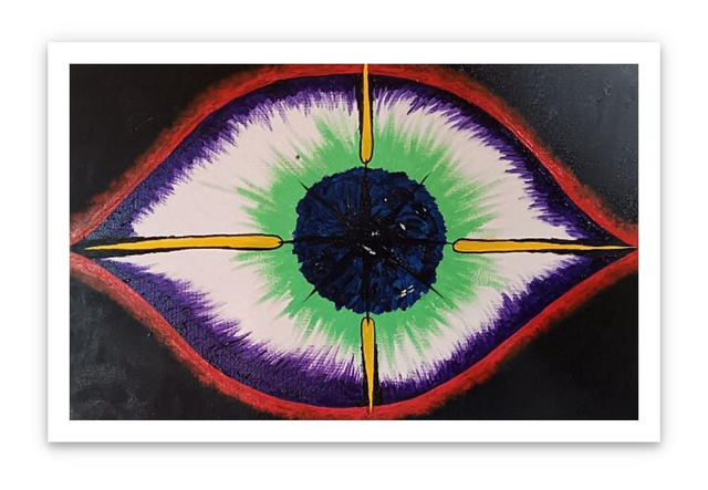 Original Eye Giclée Art print