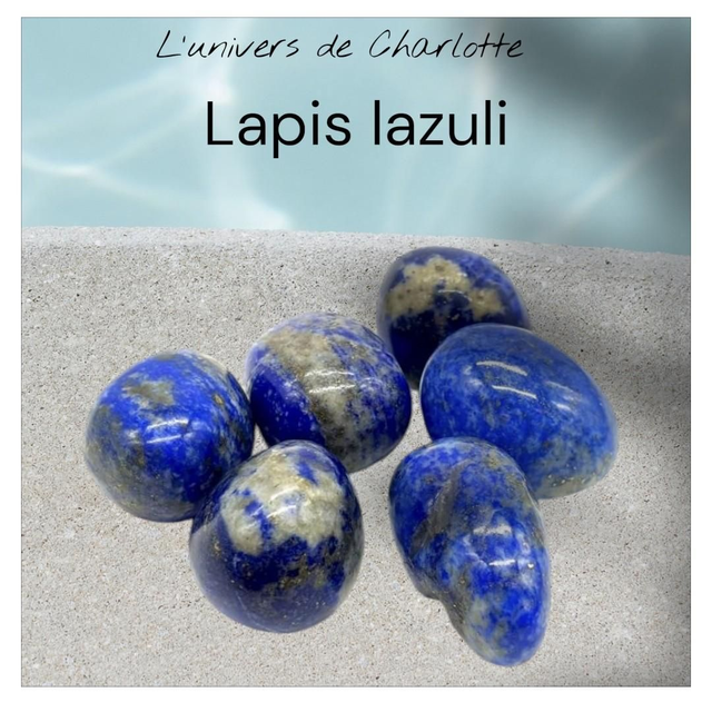 Pierre roulée "Lapis lazuli"