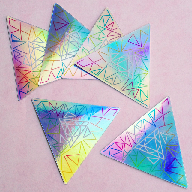 Shine On You Crazy Diamond holo sticker
