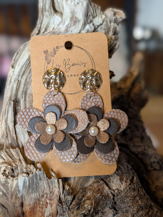Boucles d'oreilles Collection Marguerite m053