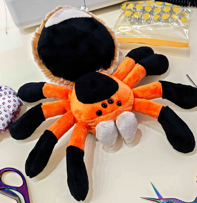 Red Knee Tarantula Plush