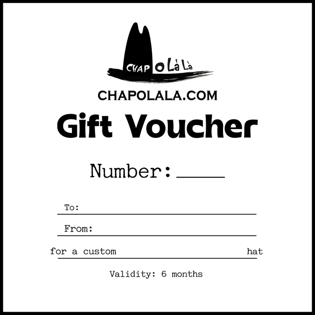 GIFT VOUCHER - CARTE CADEAU