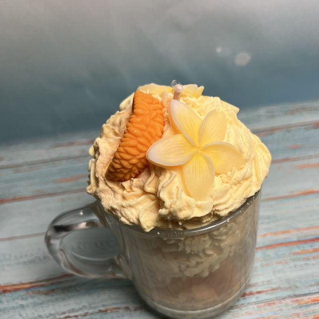 Bougie exquise monoi clémentine