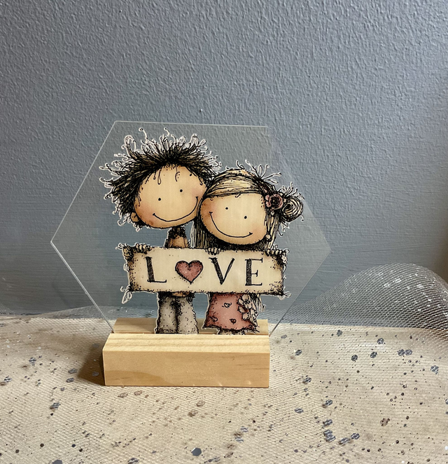 Cute Valentine’s Day gift and decoration.