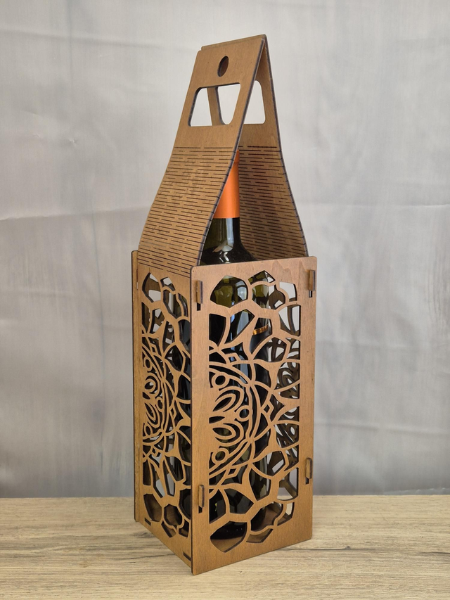 Etui bouteille Moucharabier