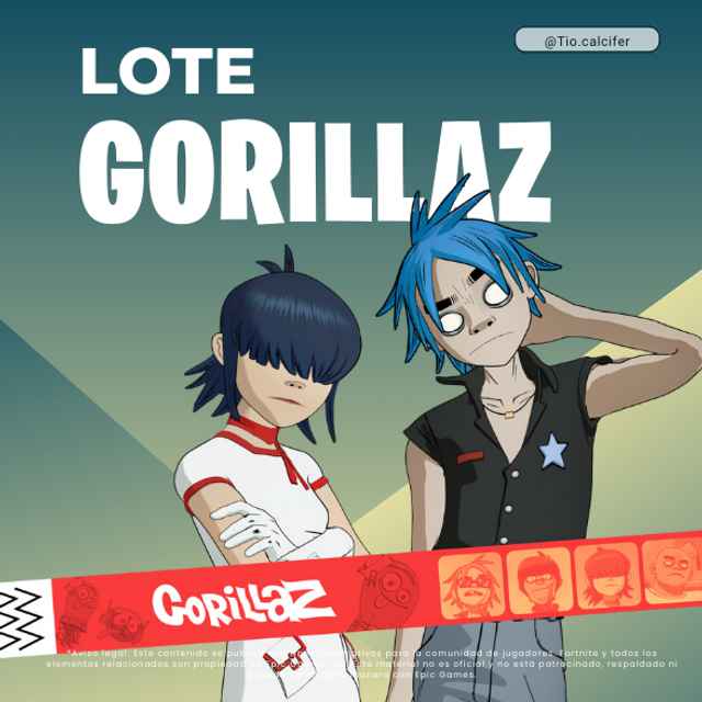 Lote Gorillaz