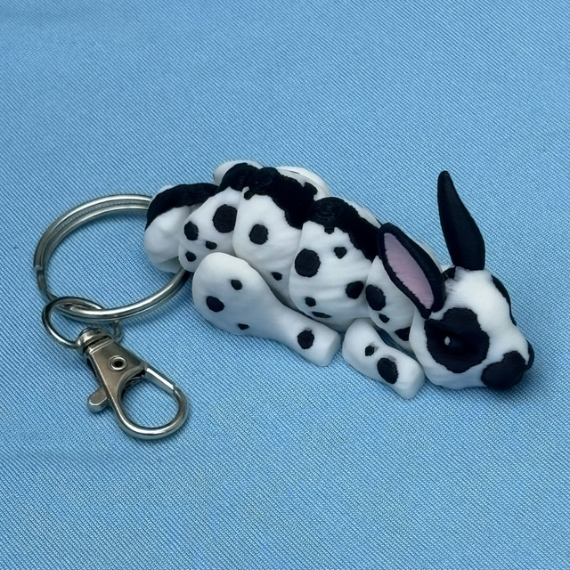 3D Printed English Spot Rabbit