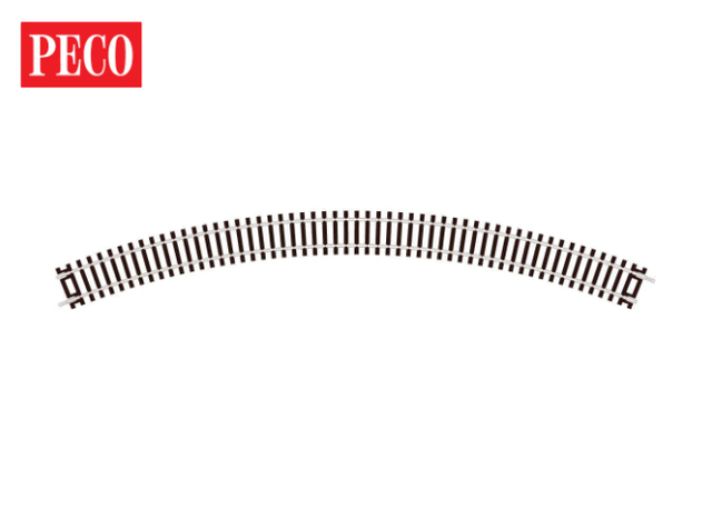 rail courbe rayon R3 505 mm - 45° Peco ST-231 H0