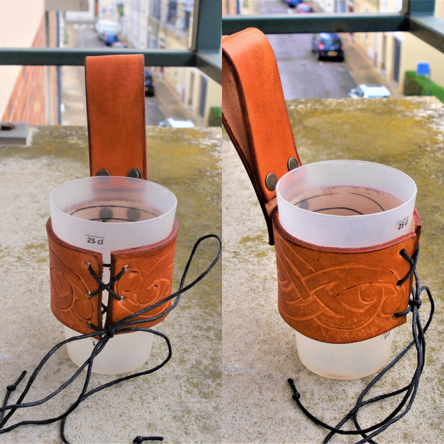 Porte-verre / Porte-corne Entrelacs 1