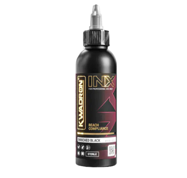 Kwadron Inx Enriched Black 120Ml