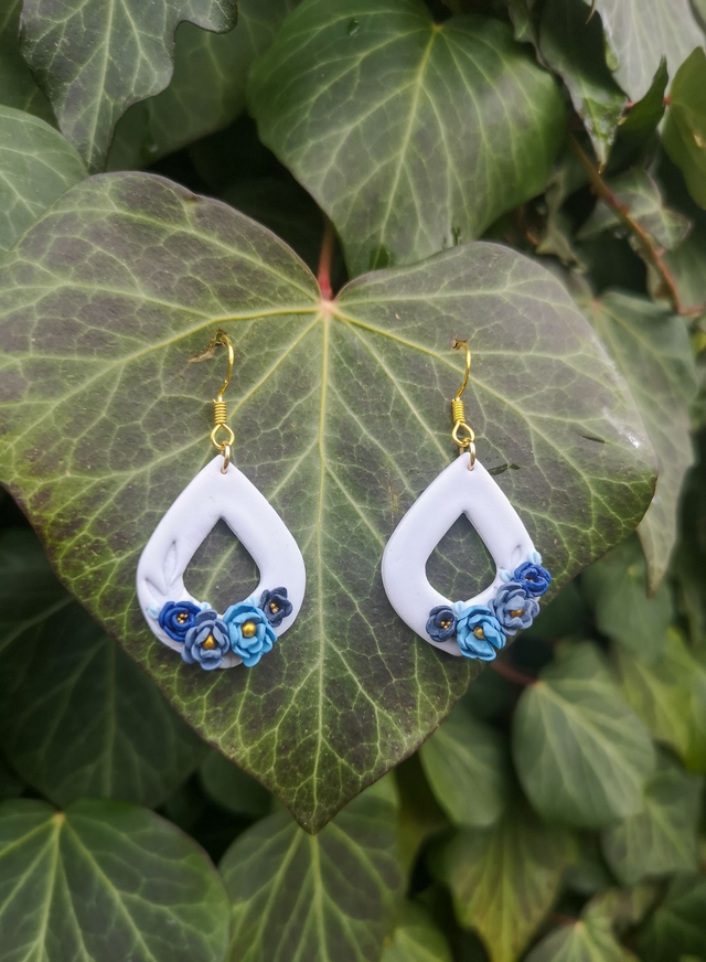 Collection Jardin d'Hiver - Boucles d'oreilles Tiana