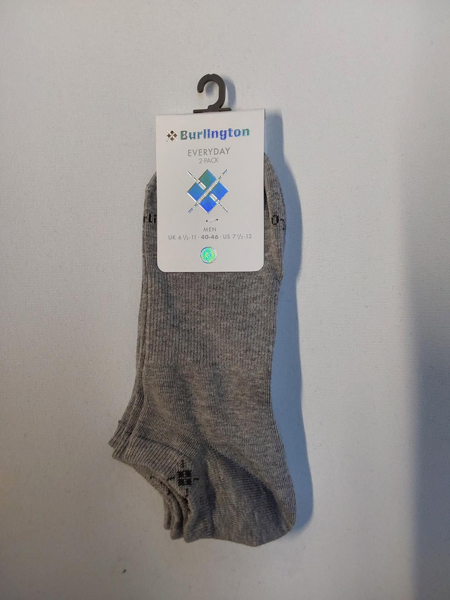Chaussette BURLINGTON EVERYDAY 40-46 ×2