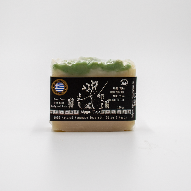 Savon Aloé Véra et Chèvrefeuille - 100g