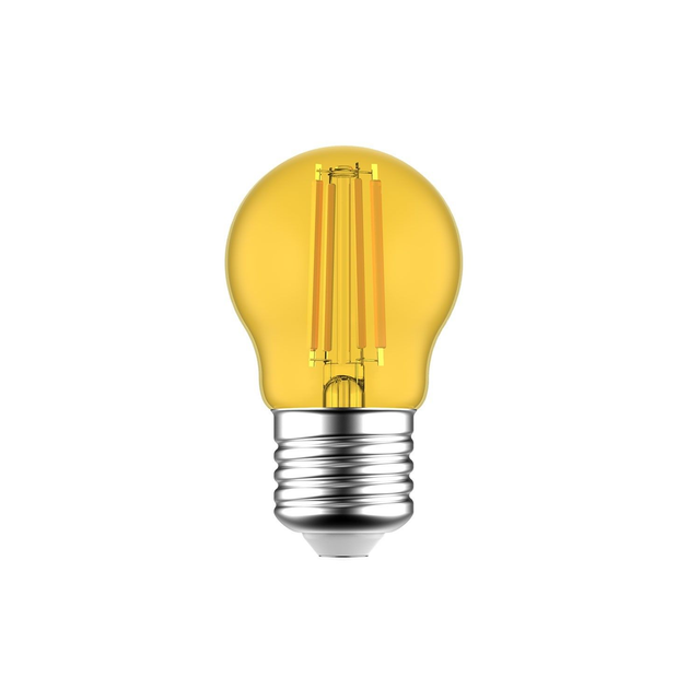 Dekorative G45 Miniglobe LED Glühbirne Gelb