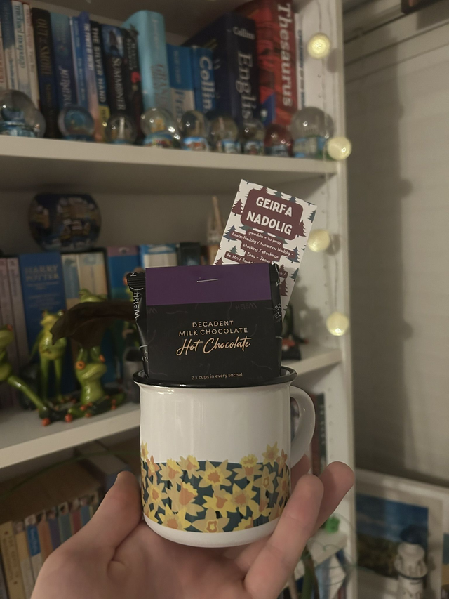 Black Friday DEAL: Mug Bundle; Mug, Hot Chocolate and Christmas Vocab Bookmark
