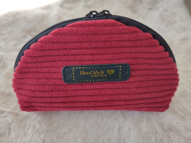 Porte monnaie framboise