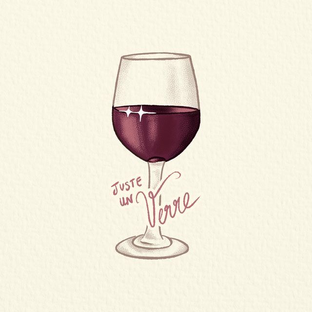 Juste un Verre de Vin Rouge