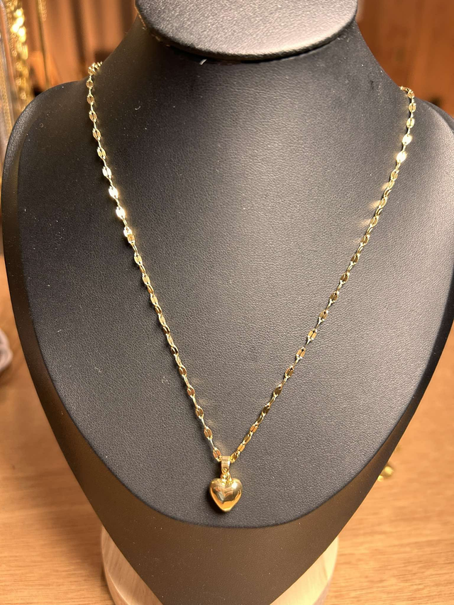 Gold Heart Mini