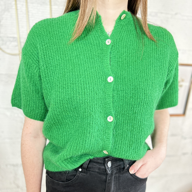 Cardigan Vert Isabelle