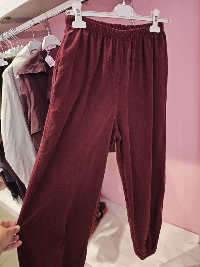 Pantalón Bombacho Pana